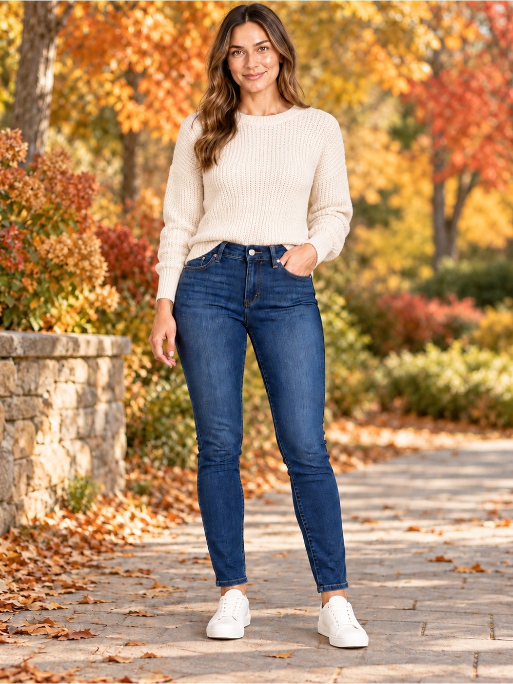 Liverpool Jeans Company Women’s Dark Blue Skinny Jeans
